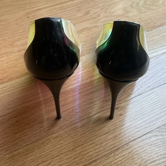 Christian Louboutin Iridescent Debout PVC Pumps Size 38.5 - Picture 5 of 7
